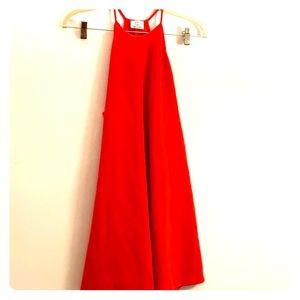Orange/red Zara sun dress